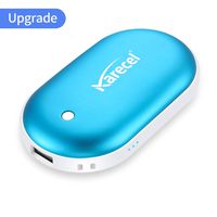 KARECEL Rechargeable Hand Warmers, Electric Hand Warmer 5200mAh Powerbank Reusable Handwarmers, Portable USB Hand Warmer Heater Battery Pocket Warmer, Best Gifts for Men and Women in Cold Winter