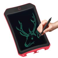 JRD&BS WINL LCD Writing Tablet for Birthday Gift,Kids Toy 8.5 Inch LCD Electronic Writings Pads Drawing Board Gifts for Kids Office Blackboard - Erase Button Lock Included(Red)