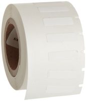Brady CL-0309-619 LS2000 0.65" Width x 0.187" Height, B-619 Permanent Polyester, Matte Finish White Printer Label (500 per Roll)