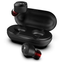 Wireless Headphones, beegod V5.0 Bluetooth Earbuds with Noise Cancelling Deep Bass Stereo Sound Sport Earphone Auto Pairing and Charging with Charging Case