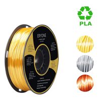 PLA Filament 1.75mm Silk Gold, ERYONE Silky Shiny Filament PLA 1.75mm, 3D Printing Filament PLA for 3D Printer and 3D Pen, 1kg 1 Spool