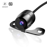 Backup Camera,Mini HD Color CMOS Waterproof Viewing Angle Car Reversing Rear/Front/Side Views Security Pinhole Spy Camera Opinional guideline BC002