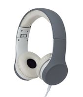 Snug Play+ Kids Headphones Volume Limiting and Audio Sharing Port (Grey)
