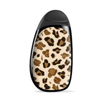 IT'S A SKIN Decal Vinyl Wrap for Aspire Cobble AIO Pod System Vape Sticker Sleeve Cover/Brown Leopard Skin Pattern