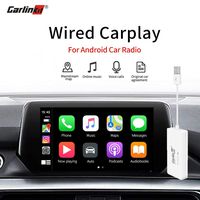 Carlinkit Wired Carplay Dongle/Android Auto Receiver Only for Android Head Unit (Android Car Audio) Support iOS13 Split Screen, USB Carplay Android Auto Adapter Receiver, White/Black Randomly Sent