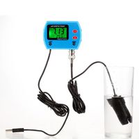 Water Quality Tester, KKmoon Mini Professional 3 in 1 Water Quality Tester Multi-parameter Water Quality Monitor Online pH/ORP & TEMP Meter Acidometer Water Quality Analysis Device