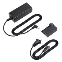 Kapaxen ACK-E8 AC Power Adapter Supply Kit for Canon EOS Rebel T5i / T4i / T3i / T2i / 700D / 650D / 600D / 550D / Kiss X6 / Kiss X5 / Kiss X4 DSLR Cameras