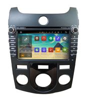 XTTEK 8 inch HD 1024x600 Multi-touch Screen in dash Car GPS Navigation System for Kia Forte / Cerato 2010 2011 2012 2013 Quad Core Android DVD Player+Bluetooth+WIFI+SWC+Backup Camera+North America Map
