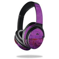MightySkins Skin Compatible with Bose QuietComfort 35 Headphones - Purple Sky | Protective, Durable, and Unique Vinyl Decal wrap Cover | Easy to Apply, Remove, and Change Styles | Made in The USA