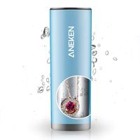 Ultrasonic Cleaner, Aneken Professional Portable Ultrasonic Jewelry Cleaner,ultrasonic Glasses Cleaner for Eyeglasses, Jewelry, Diamonds, Sunglasses, Rings and More, Blue