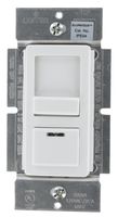 Leviton IPE04-1LZ IllumaTech 400VA 300W Preset Electronic Low-Voltage Slide Dimmer, Single Pole and 3-Way, White/Ivory/Light Almond