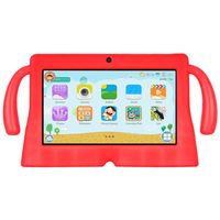 Xgody 7 Inch HD Android Kids Tablet for Kids Quad Core Android 8.1 1GB RAM 16GB ROM Touch Screen with WiFi Pre-Loaded 3D Game Dual Camera Red