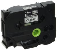 Black on Clear Tape 5 Pack