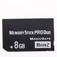 JUZHUO 8GB PRO DUO (Mark 2) Memory Stick for PSP