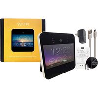 Sentri All-In-One Home Monitoring 10inch Display - 720p HD Night Vision Camera,Motion Detection,Thermometer,Humidity Sensor,Air Quality Monitor -For iOS & Android - 6.5FT Wall Charger (Retail Packing)