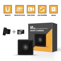 Cop Spy Cam As Seen On TV, Mini Spy Camera Wireless Hidden Body Camera 1080P HD,Night Vision Motion Detection, No WiFi Needed Nanny Cam for Home, with Clip,Swivel Bracket,32GB Micro SD Card Class 10