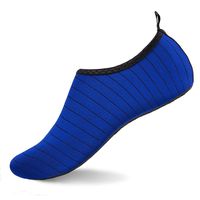 Womens and Mens Kids Water Shoes Barefoot Quick-Dry Aqua Socks for Beach Swim Surf Yoga Exercise (TW.Blue, XS)
