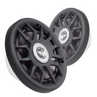 MAGNADYNE 6-1/2" Polypropylene woofer Cone 2-Way Waterproof Speaker with Black Grill (Sold AS A Pair)