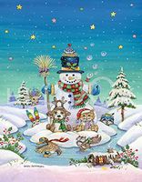 Hi-Look Microfiber Cleaning Cloth - Happy Holidays 2