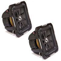 Kicker 11S15L72 x 2 Solobaric L7 Subwoofer Dual 2 Ohm 15" Sub 44L7S152 45L7R152
