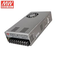 Mean Well SP-320-12 Power Supply, Single Output, 12 Volt, 25 Amp, 300 Watt, 8.5" L x 4.5" W x 2.0" H, Silver