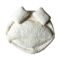 Dvotinst Newborn Baby Photography Props Fotografia Posing Pillow Aids Professional Poser Blanket for Studio Shoots Photo Props (Beige)