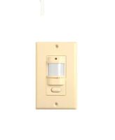 Hubbell Building Automation IWSZPMI Passive Infrared Occupancy Sensor, Manual-On, Auto-Off with Manual Override, Ivory