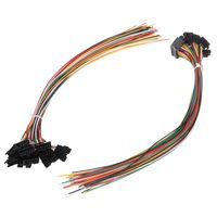 OKIl JST 10 Sets 2.5mm 26AWG SM 6Pin Female Male Housing Connector Plug Wire 300mm