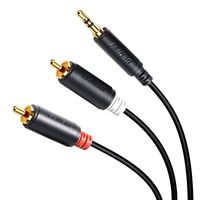 3.5mm to 2-Male RCA, Benfei RCA to Audio Stereo Cable - 6 Feet
