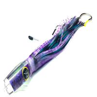 Lobo Lures Typhoon 14" Big Game Marlin Offshore Trolling Lure Made in The USA (Double Hook Rigged)