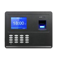 Decdeal Biometric Fingerprint Attendance Machine TFT LCD Display USB Fingerprint Attendance System Time Clock Employee Checking-in Recorder (2.8'')