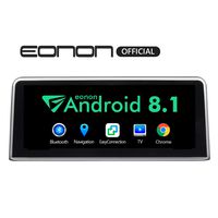 Single Din Car Stereo, Eonon 10.25 Inch HD Touchscreen Car Radio, Compatible with iDrive System Support Android Auto/Apple Carplay/Bluetooth/WiFi/Fast Boot/Backup Camera/OBDII- GA9203NB