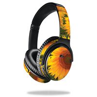 MightySkins Skin Compatible with Bose QuietComfort 35 Headphones - Sunflowers | Protective, Durable, and Unique Vinyl Decal wrap Cover | Easy to Apply, Remove, and Change Styles | Made in The USA