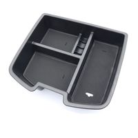 Car Center Console Organizer for 2007-2014 GMC Sierra Chevy Silverado Tahoe Yukon Suburban - GM Vehicles Accessories Replaces 19166288