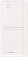 Lutron On/Off Switching Pico Remote for Caseta Smart Home Switch | PJ2-2B-GWH-L01 | White