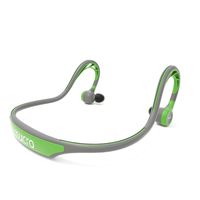 MUCRO Wireless Bluetooth Earbuds Behind Neck, Running Ear Phones with Mic,Sweatproof Built-in Stereo Noise Cancelling Headphones for Sports Gym Workout(Green)