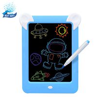 COREFYCO Kids LCD Writing Tablet, 7.5 Inches Electronic Writing Board with Colorful Screen, 3D LED Luminous Magic Drawing Pad Toys for Kids and Adults at Home School and Office
