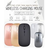 LEANO Wireless Charging Mouse Ultra-thin Silent Mouse for Office Use Mice