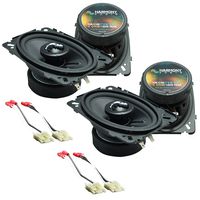 Compatible with Chevy CK Truck (Full Size) 1988-1994 Factory Premium Speaker Upgrade Harmony (2) C46