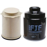 iFJF Fuel Filter Water Separator set for Dodge Ram 6.7L 2500 3500 4500 5500 6.7L Turbo Diesel Engines 68197867AA 68157291AA
