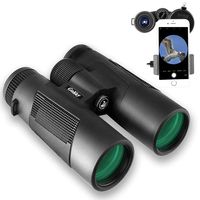 Gosky Blackbird Roof Prism 8x42 Binoculars, Waterproof/Frogproof Binocular for Adults for Bird Watching Travel Stargazing Hunting Concerts Sports-BAK4 Prism FMC Lens