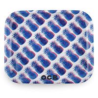 OCB Metal Rolling Tray - Pineapple Series - (Large)