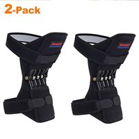 Upgraded Knee Pads Recovery Brace -2Pcs Non-Slip Pain Relief Knee Lift Leg Band - Rebound Spring Force Knee Power Enhancer Booster for Sports Hiking Climbing Training Squat Reduces Soreness