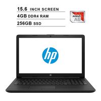 2019 HP Newest Premium 15.6 Inch HD Laptop (AMD A6-9225 Dual-Core up to 3.0 GHz, 4GB DDR4 RAM, 256GB SSD, AMD Radeon R4, Bluetooth, WiFi, DVD, Windows 10)