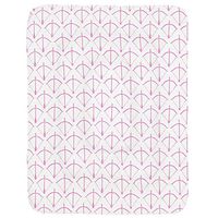 Carousel Designs Hot Pink Bow and Arrow Crib Comforter
