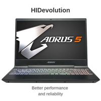 HIDevolution AORUS 5 NA-7US1001SH 15.6" FHD 144Hz | 2.6 GHz i7-9750H, GTX 1650, 8GB 2666MHz RAM, 256GB PCIe SSD + 1TB SATA HDD | Authorized Performance Upgrades & Warranty