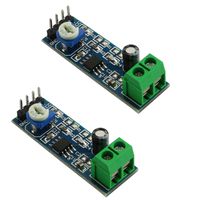 Youliang 2pcs 20 Times LM386 Audio Amplifier Module with 10K Adjustable Resistance?