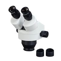 OMAX 7X-45X Zoom Binocular Stereo Microscope Body with Standard 76mm Mount Size