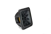 Kicker Solo-Baric L7S 1500W 12" 4 Ohm DVC Sealed or Ported Square Subwoofer