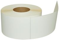 Compulabel Thermal Transfer Shipping Labels, 4 inch x 6 inch, White, Permanent Adhesive, Kimdura BOPP, Perforations Between Labels, 900 Per Roll, 4 Rolls